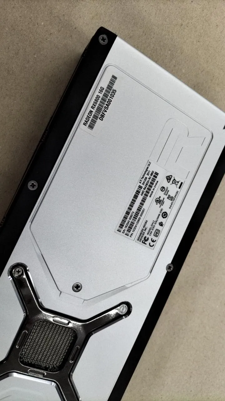 ATI-Grafikkarte: RX6800 16 GB