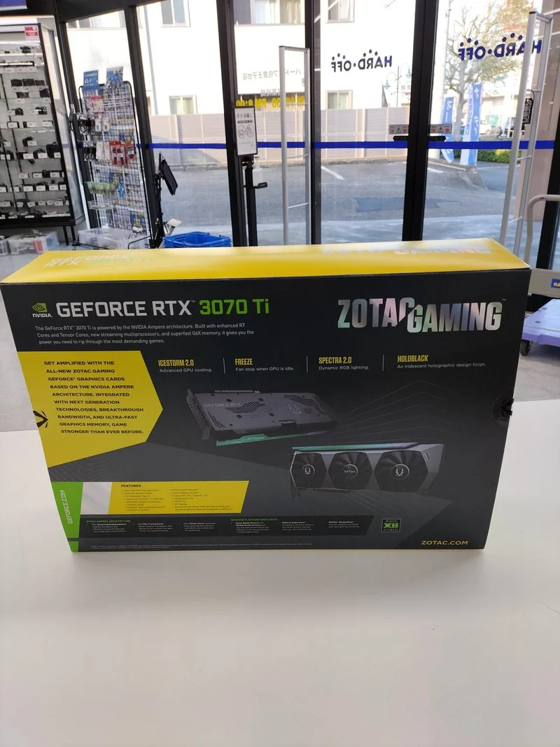 ZOTAC Grafikkarte: GEFORCE RTX 3070 TI 8GB GDDR6