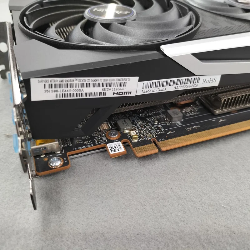 SAPPHIRE-Grafikkarte: AMD RADEON RX6700XT GAMING 12G