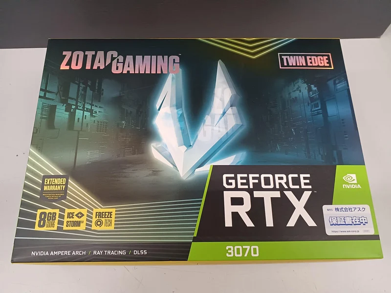 ZOTAC Grafikkarte RTX3070 TWIN EDGE 8 GB