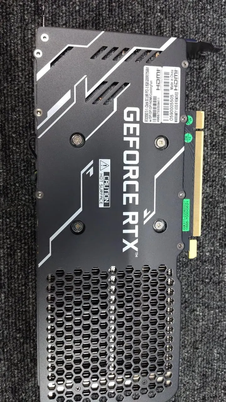 Xianren Zhizhi Grafikkarte: GG-RTX3060TI-E8GB/DF/LHR
