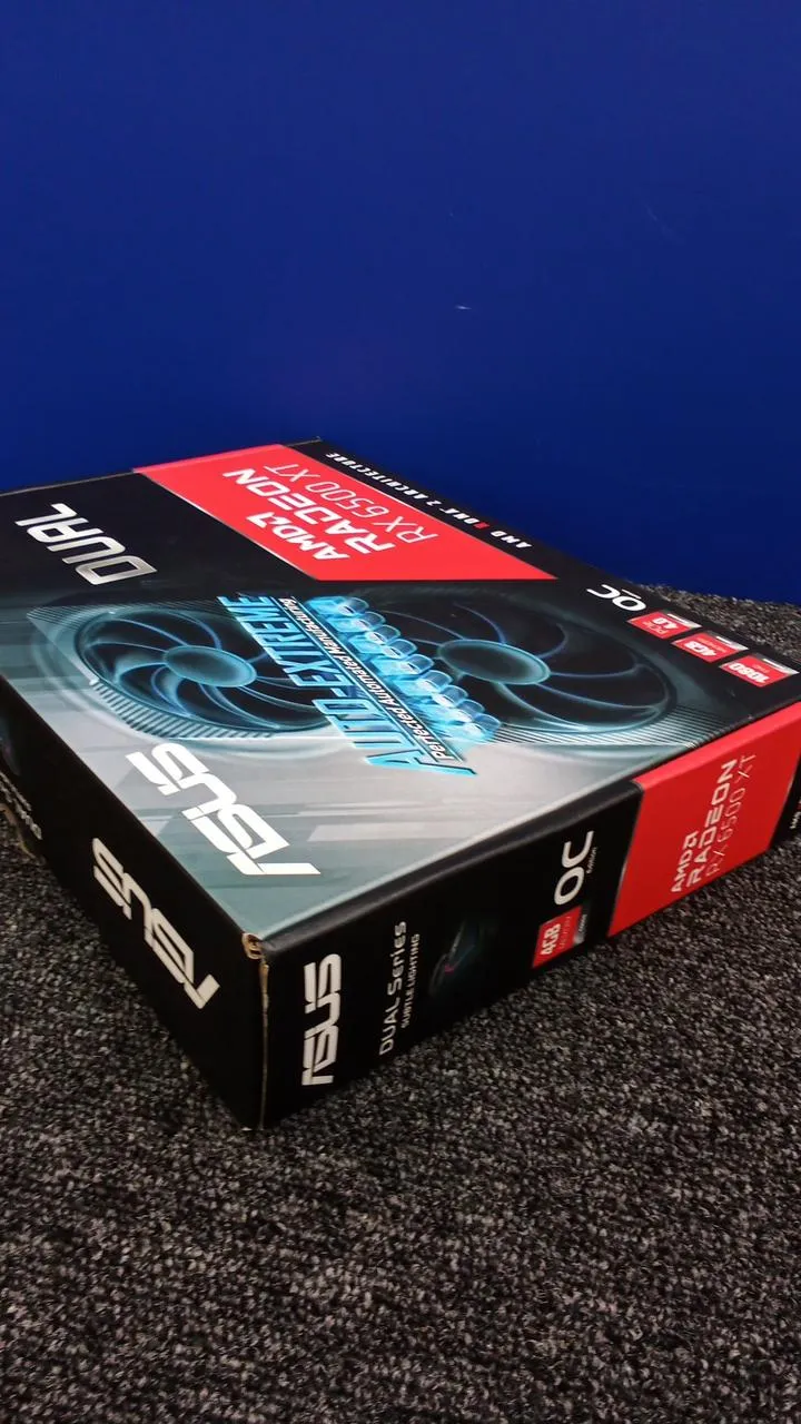 ASUS Grafikkarte: DUAL RX6500XT O4G