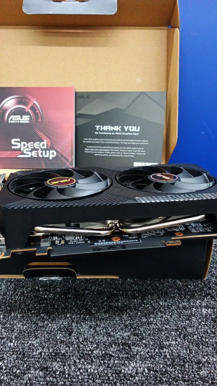 ASUS Grafikkarte: DUAL RX6500XT O4G