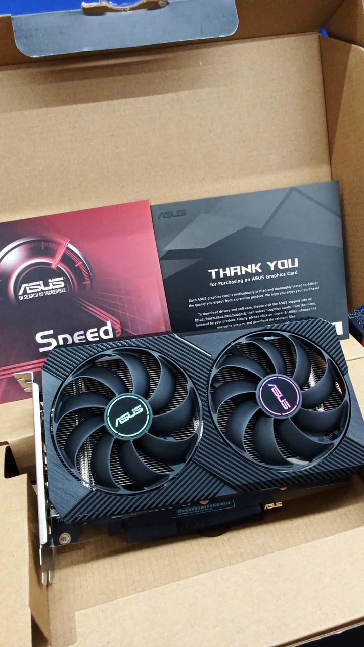 ASUS Grafikkarte: DUAL RX6500XT O4G