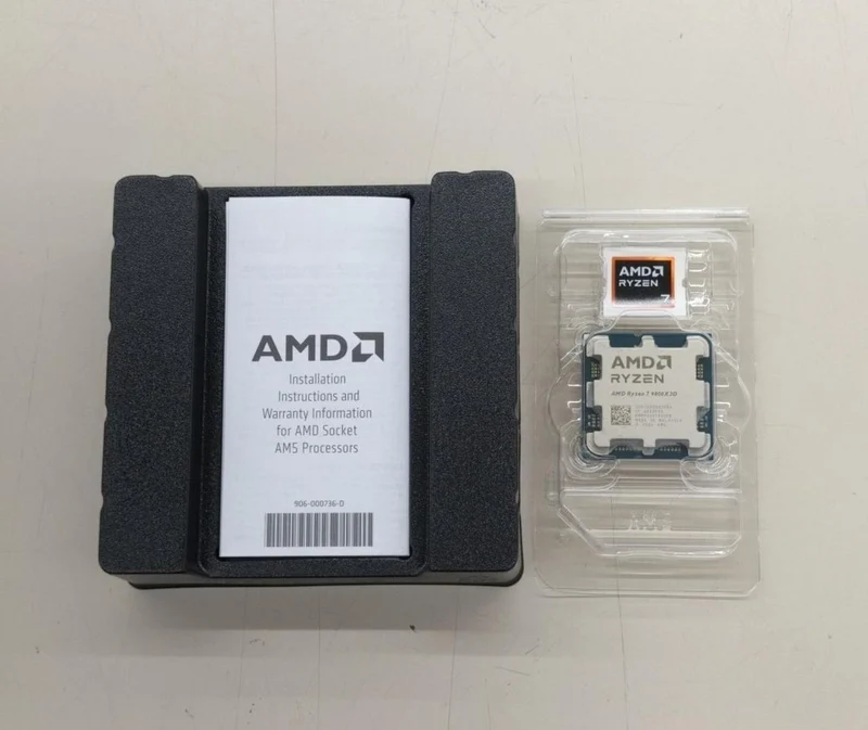 AMD CPU RYZEN 7 9800X3D