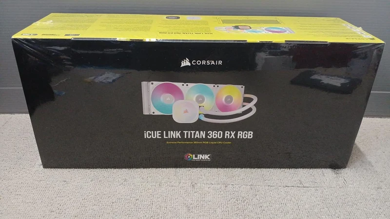 CORSAIR CPU-Kühler ICUE LINK TITAN360 RX RGB