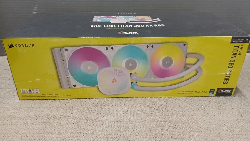 CORSAIR CPU-Kühler ICUE LINK TITAN360 RX RGB