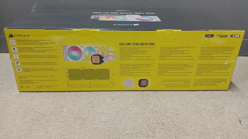 CORSAIR CPU-Kühler ICUE LINK TITAN360 RX RGB