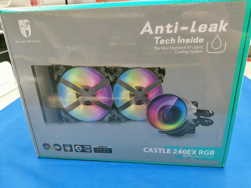GAMERSTONE Wassergekühlter CPU-Kühler CASTLE 240EX RGB