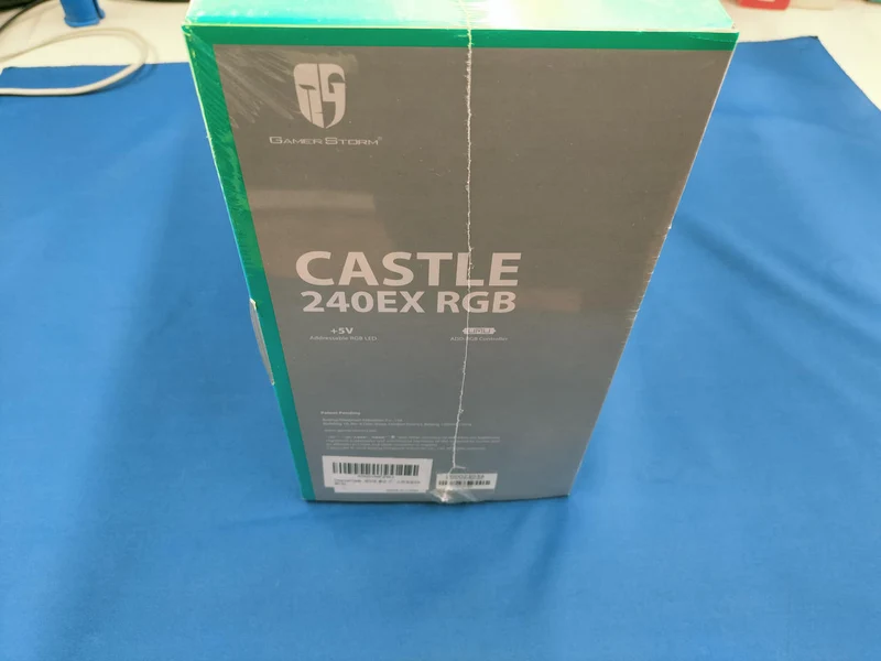 GAMERSTONE Wassergekühlter CPU-Kühler CASTLE 240EX RGB