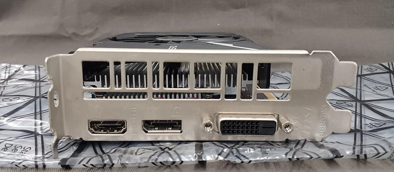 NVIDIA Grafikkarte GTX1650 D6 AERO ITX J OC