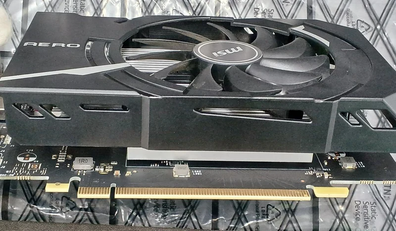 NVIDIA Grafikkarte GTX1650 D6 AERO ITX J OC