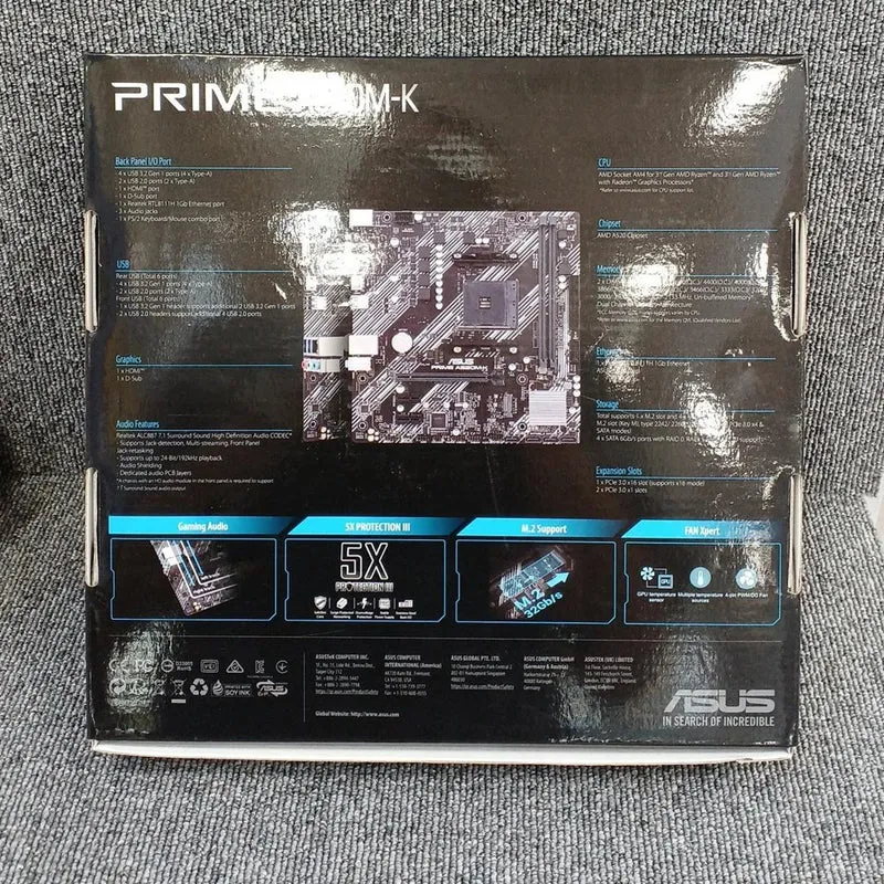 ASUS Motherboard A520M-K