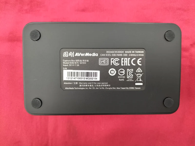AVerMedia Capture Board GC553