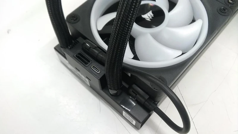 CORSAIR CPU Simple Water Cooler ICUE LINK H150I LCD