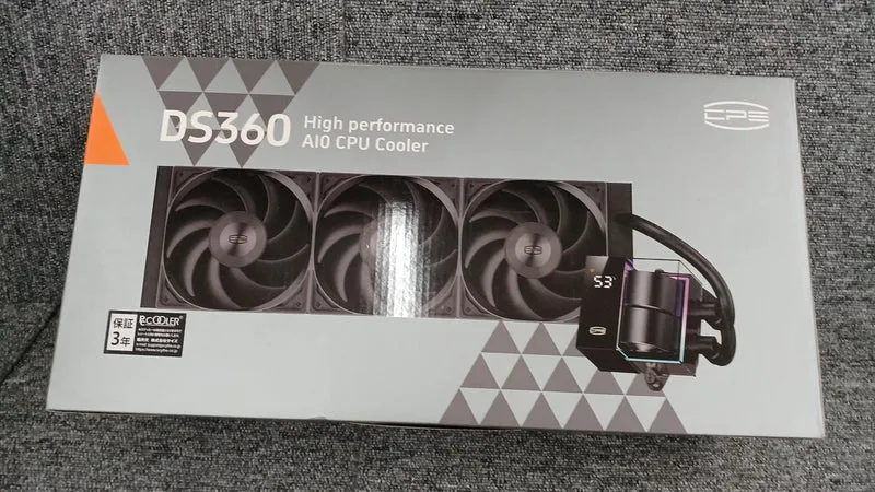 PCCOOLER Wassergekühlter CPU-Kühler DS360 BK