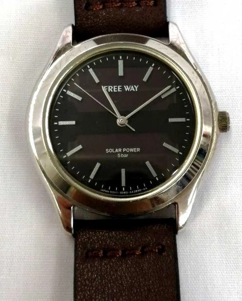 CITIZEN Funkgesteuerte Solar-Analogleuchte 5080-A42471