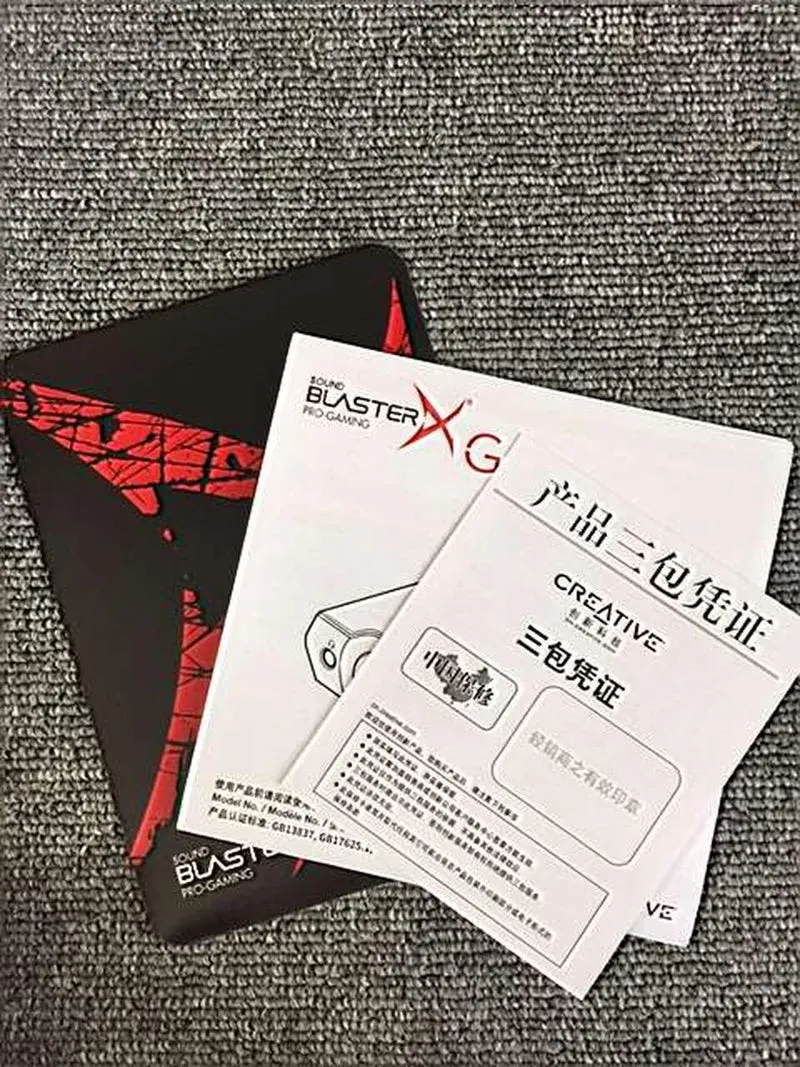 [SCHROTT] CREATIVE Audio Capture SBX-G6