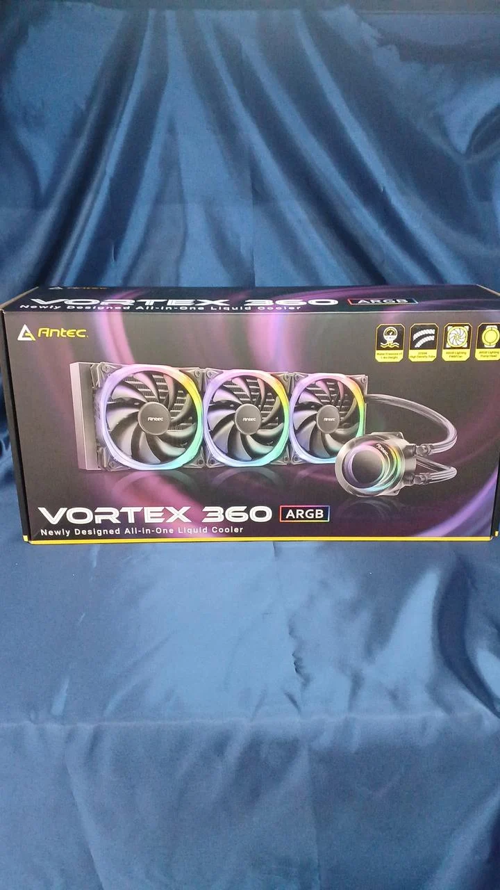 ANTEC Wassergekühlter CPU-Kühler VORTEX360 ARGB
