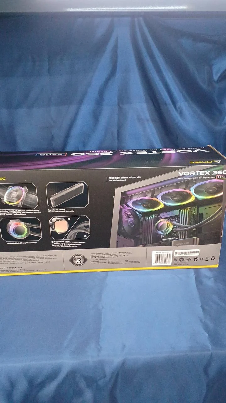 ANTEC Wassergekühlter CPU-Kühler VORTEX360 ARGB