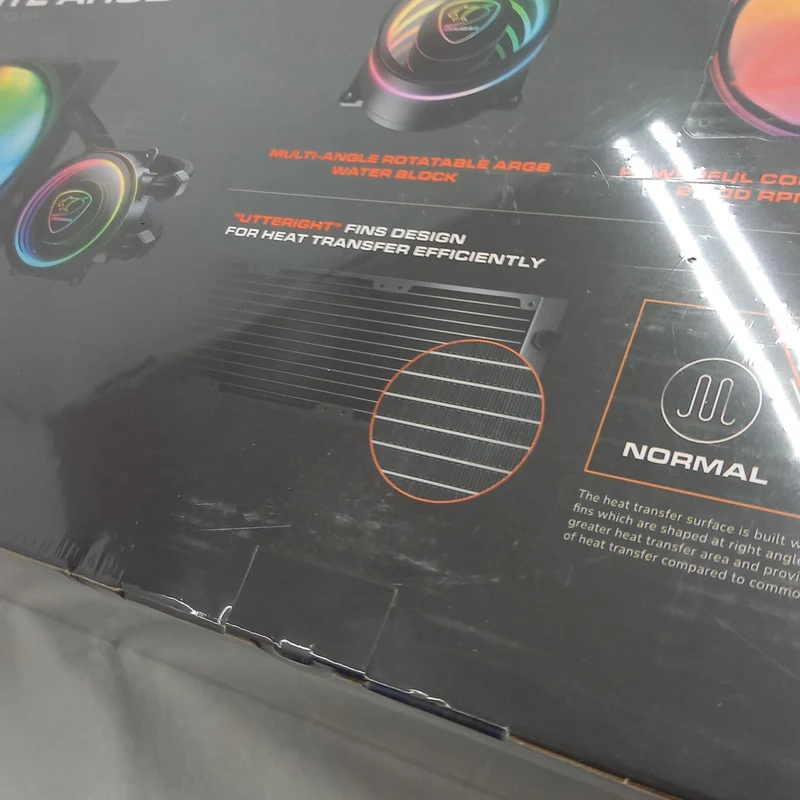 COUGAR Simple Wasserkühlungs-Kit CGR-PSDELRGB-B-360