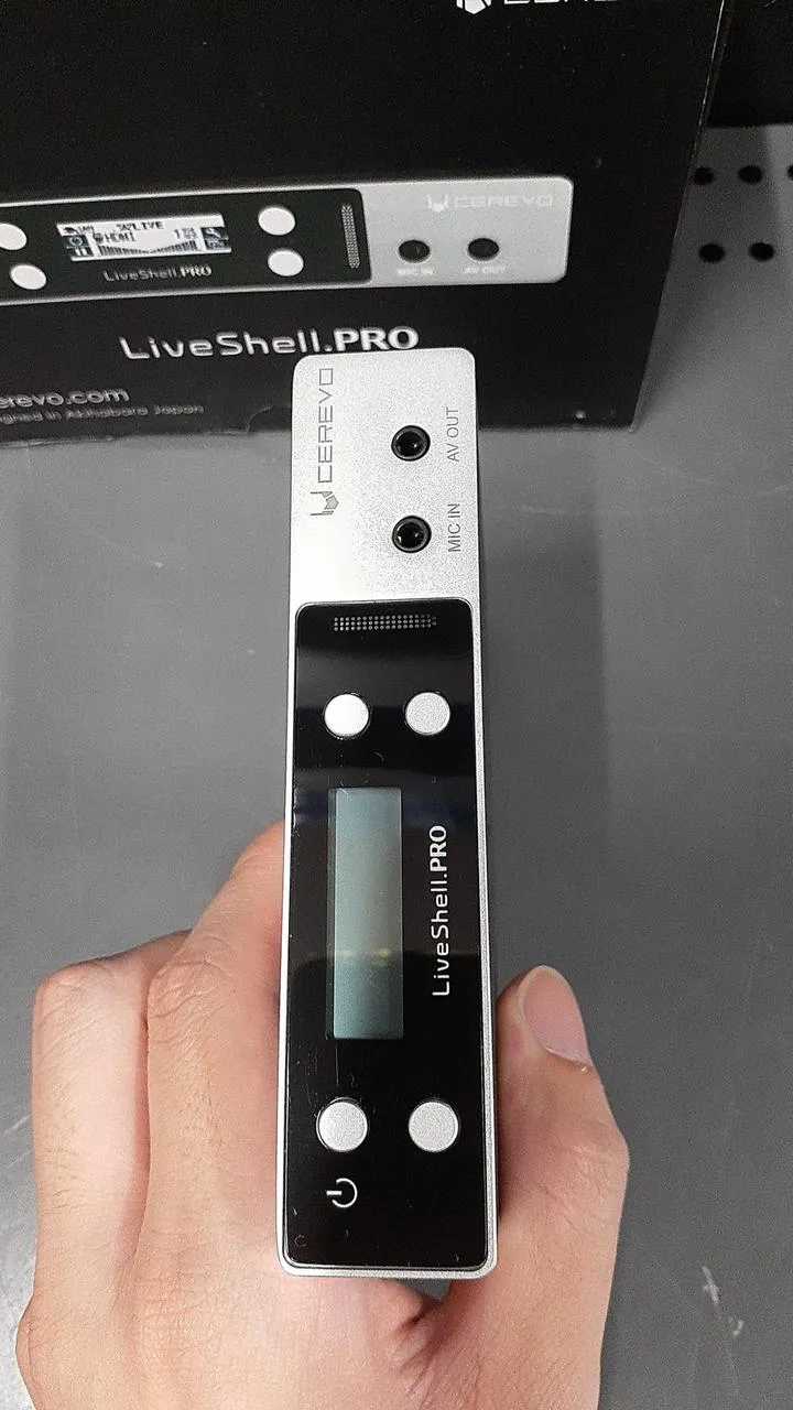 CEREVO Live-Streaming-Gerät LIVESHELL.PRO CDP-LS02A