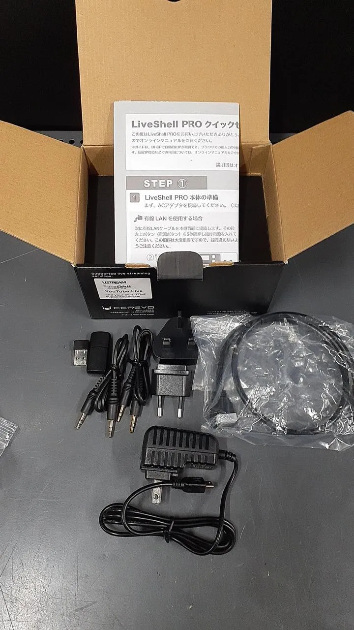 CEREVO Live-Streaming-Gerät LIVESHELL.PRO CDP-LS02A