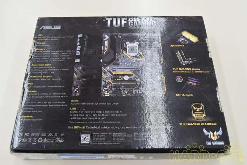 ASUS Intel-kompatibles Motherboard TUF Z390-PLUS GAMING