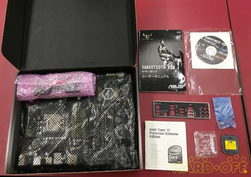 ASUS [Schrott] Mainboard CPU RAM Set SABERTOOTH X58 COREI7-975 6GB