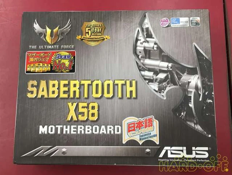 ASUS [Schrott] Mainboard CPU RAM Set SABERTOOTH X58 COREI7-975 6GB
