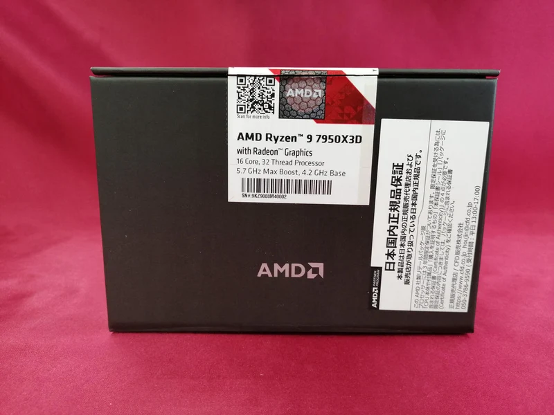 AMD CPU RYZEN 9 7950 X3D