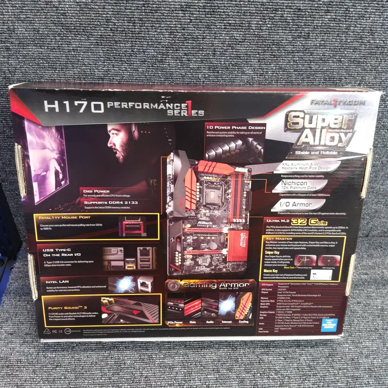 Intel-CPU-Motherboard: I7-6700+H170