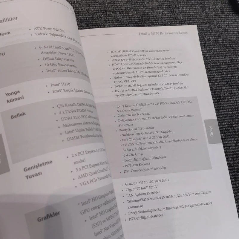 Intel-CPU-Motherboard: I7-6700+H170
