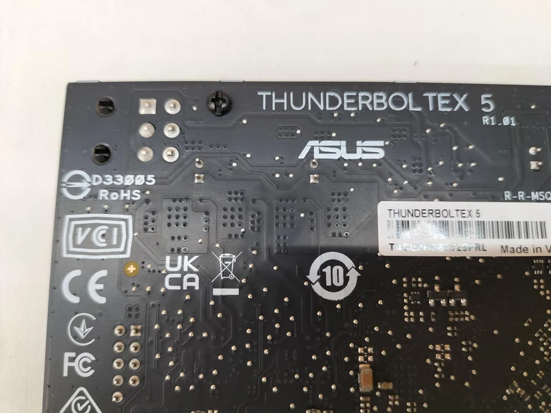 ASUS-Schnittstellenkarte: THUNDERBOLT EX5