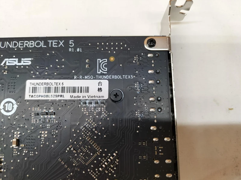 ASUS-Schnittstellenkarte: THUNDERBOLT EX5
