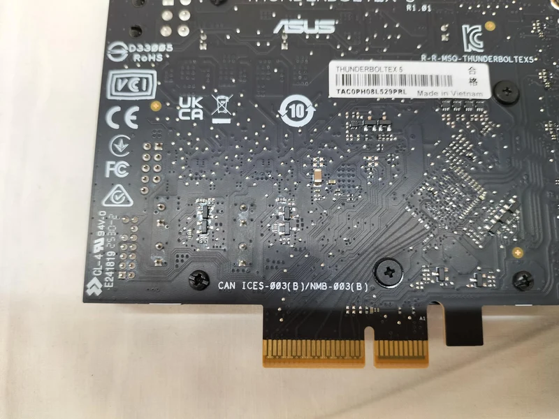 ASUS-Schnittstellenkarte: THUNDERBOLT EX5