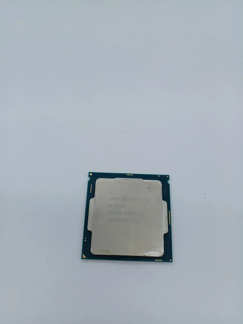 Intel CPU Core i3-9100 @ 3.60 GHz