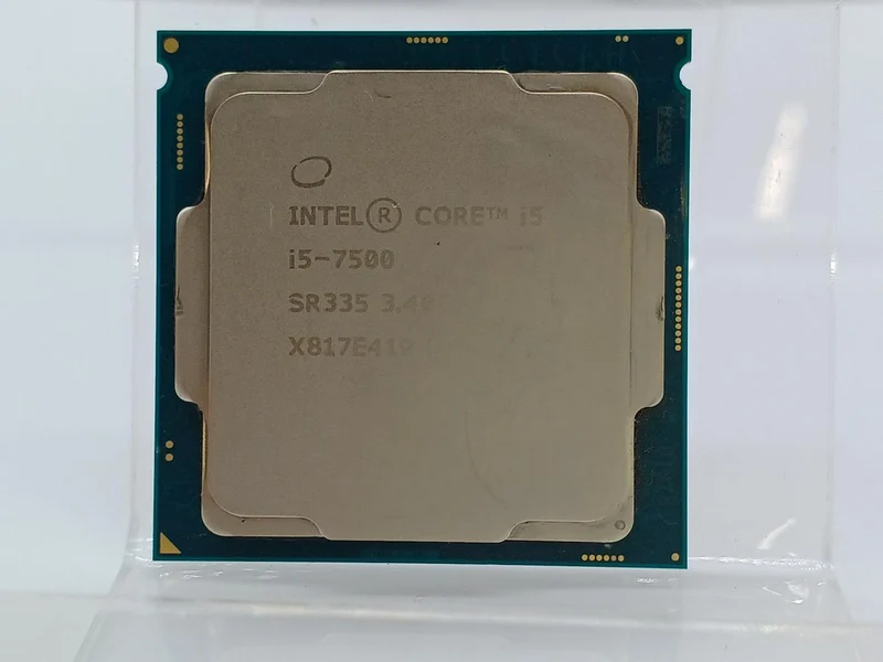Intel CPU Core i5-7500 @ 3.40 GHz