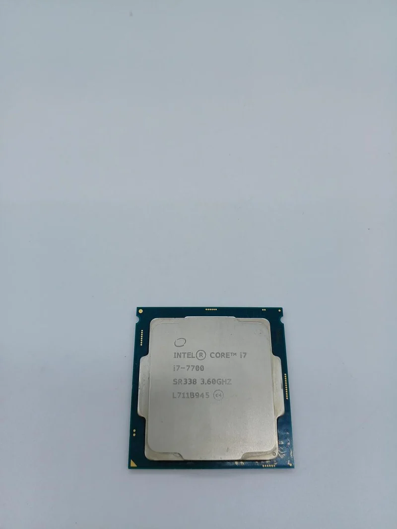 Intel CPU Core i7-7700 @ 3.60 GHz