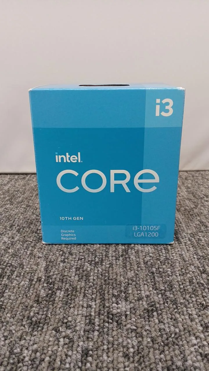 Intel CPU Intel Core i3-10105F – 3.70 GHz
