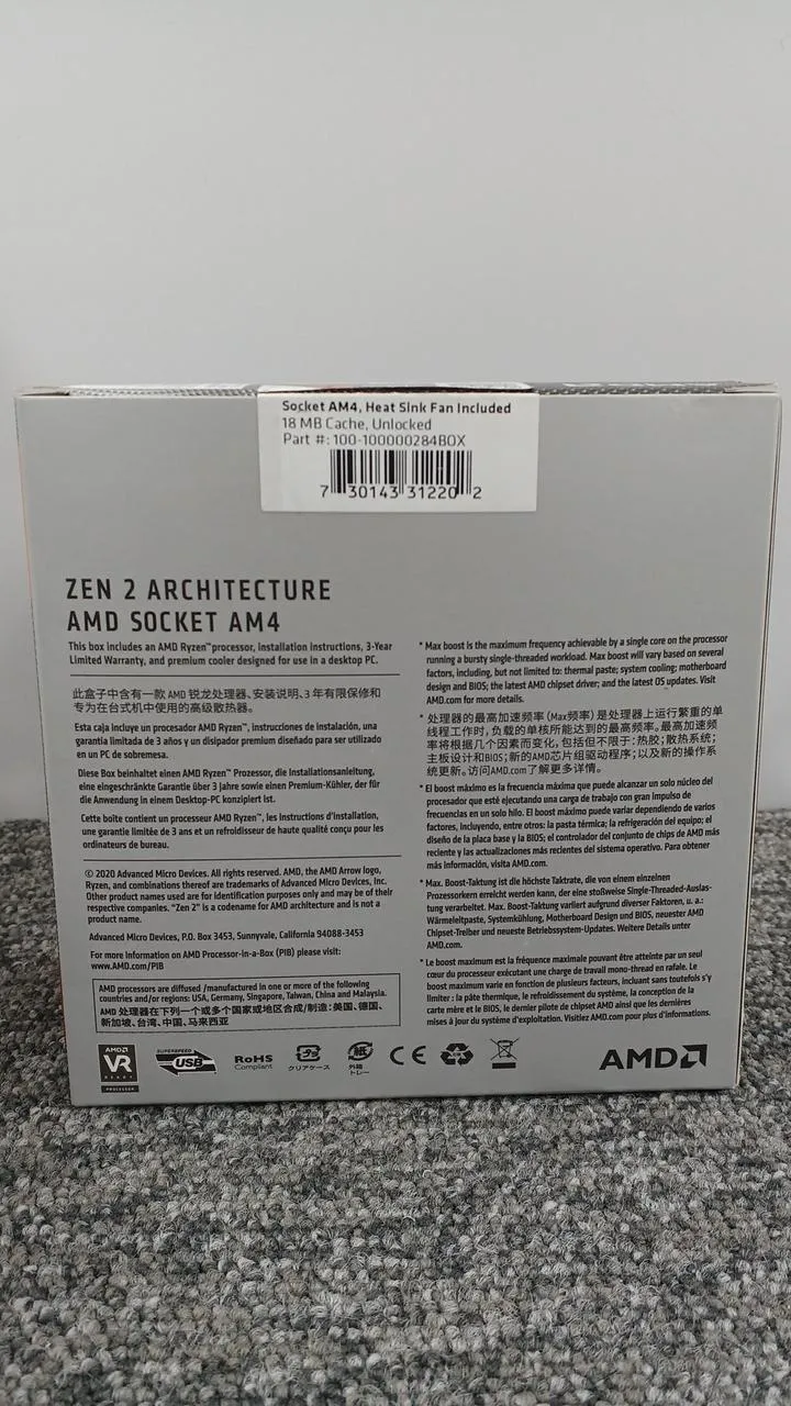 AMD CPU RYZEN3 3100