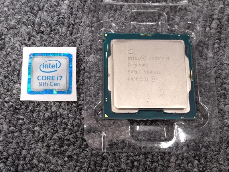 Intel Core i7-9700K CPU