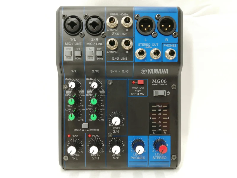 YAMAHA Analogmixer MG06