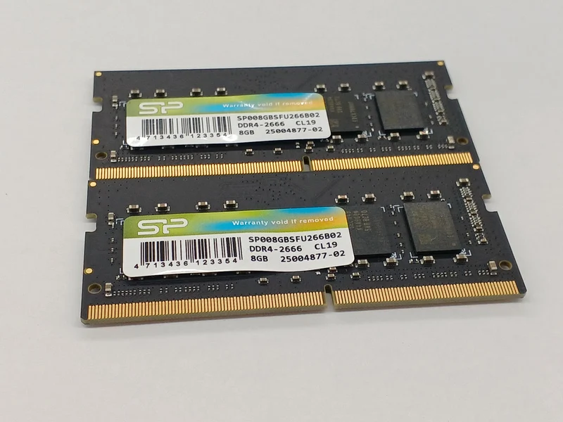 SILICON POWER Notebook-Speicher DDR4/8GB 2er-Pack PC4-21300 (DDR4-2666)