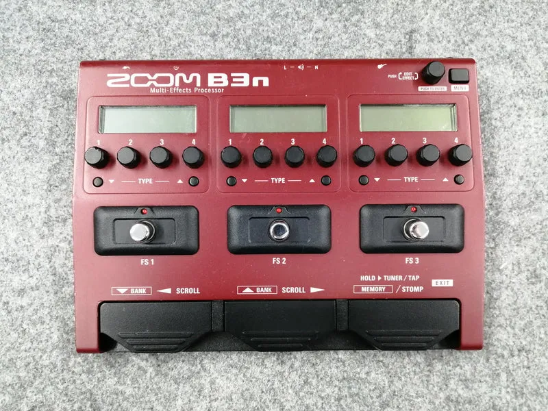 ZOOM Multi-Effektpedal B3N