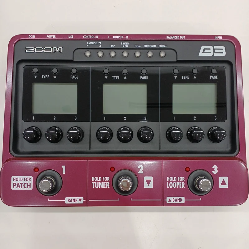 ZOOM Multi-Effektpedal B3