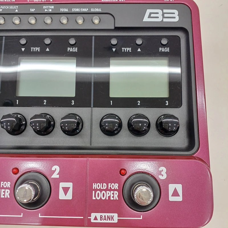 ZOOM Multi-Effektpedal B3