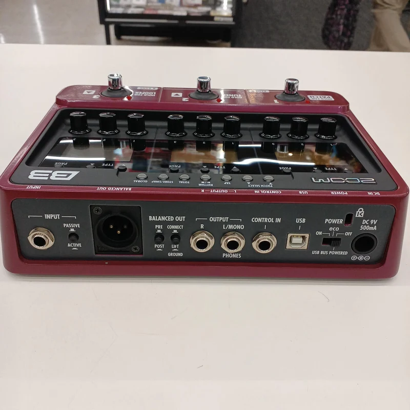 ZOOM Multi-Effektpedal B3