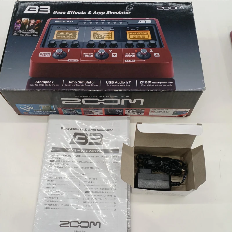 ZOOM Multi-Effektpedal B3