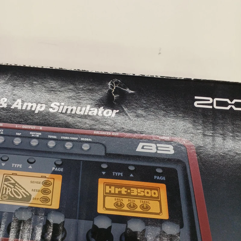 ZOOM Multi-Effektpedal B3